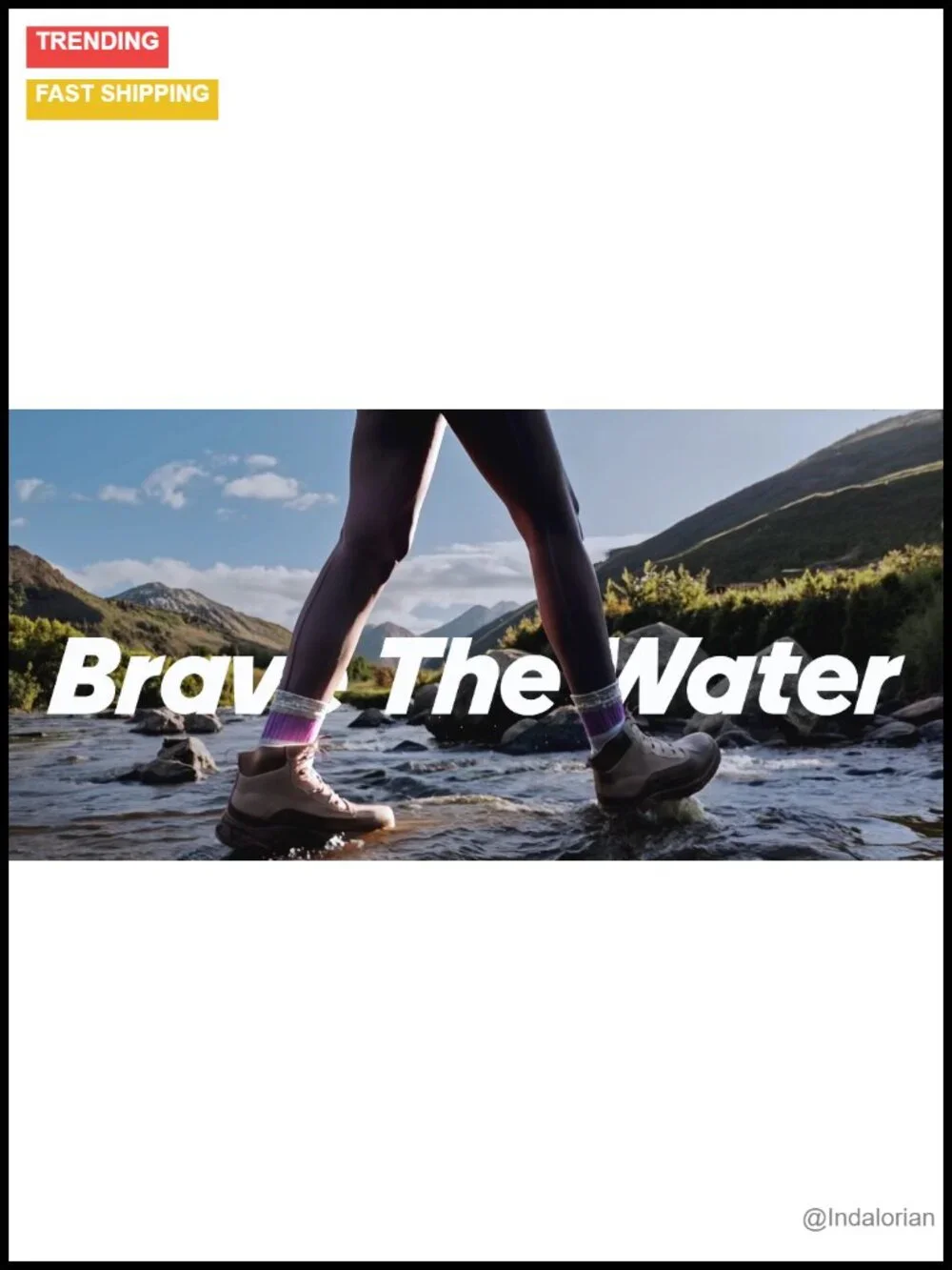 Waterproof Hiking Boots with Suede Upper and Non-Slip Outsole